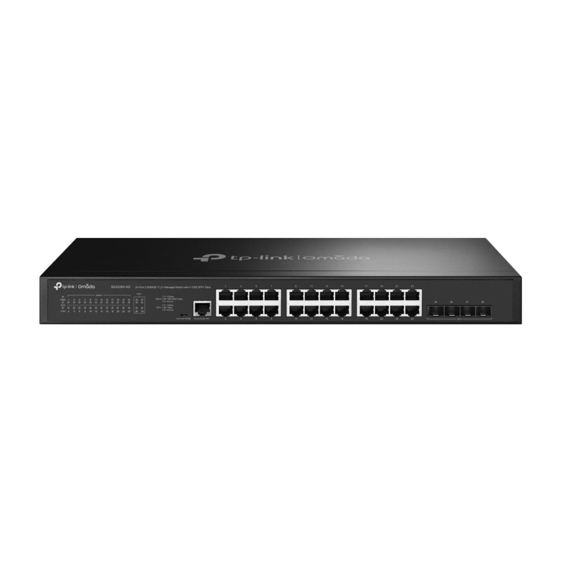 TP-Link Omada SG3428X-M2 switch Gestionado L2+ 2.5G Ethernet (100/1000/2500) 1U Negro