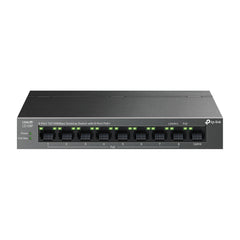 TP-Link LiteWave LS109P switch No administrado Fast Ethernet (10/100) Energía sobre Ethernet (PoE) Negro