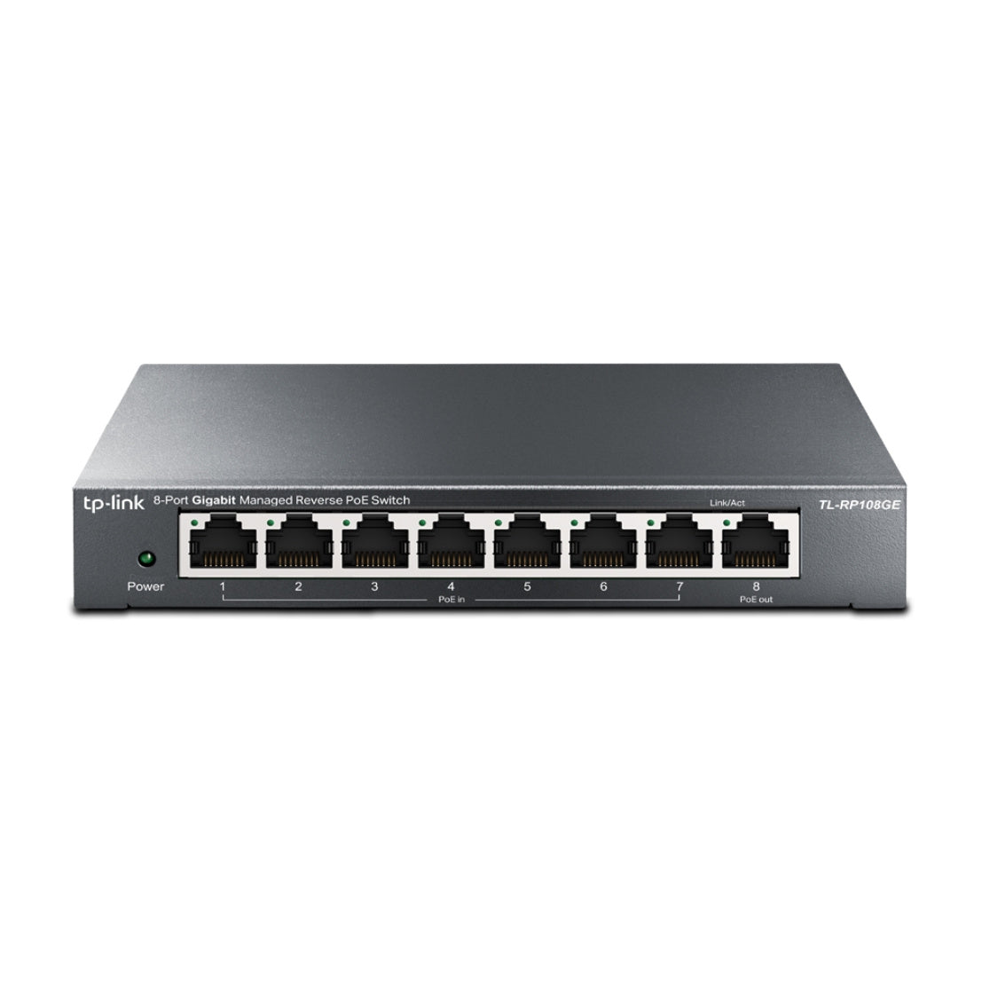 TP-Link Omada TL-RP108GE switch Gestionado L2 Gigabit Ethernet (10/100/1000) Energía sobre Ethernet (PoE) Negro
