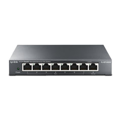 TP-Link Omada TL-RP108GE switch Gestionado L2 Gigabit Ethernet (10/100/1000) Energía sobre Ethernet (PoE) Negro