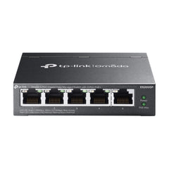 TP-Link Omada ES205GP switch Gestionado Gigabit Ethernet (10/100/1000) Energía sobre Ethernet (PoE) Negro