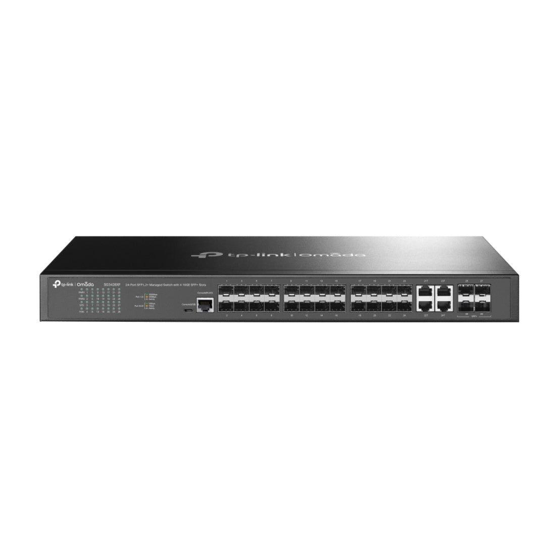 TP-Link Omada TL-SG3428XF Gestionado L2+ 1U Negro