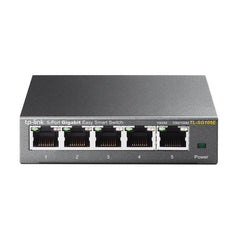 TP-Link TL-SG105E Gestionado L2 Gigabit Ethernet (10/100/1000) Negro