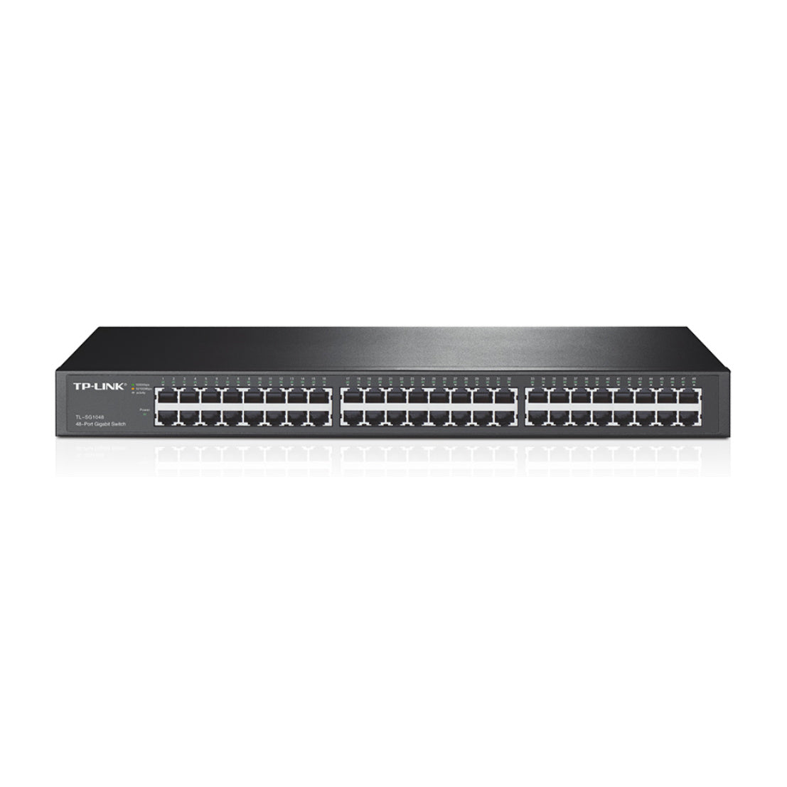 TP-Link TL-SG1048 No administrado Gigabit Ethernet (10/100/1000) 1U Negro