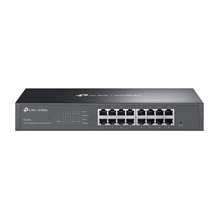 TP-Link Omada ES216G switch Gestionado L2 Gigabit Ethernet (10/100/1000) Negro