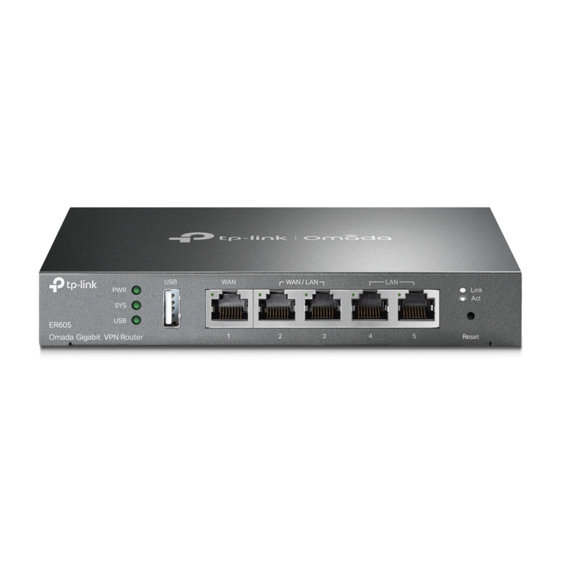 TP-Link Omada ER605 router Gigabit Ethernet Negro