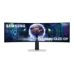 Samsung G93SD pantalla para PC 124,5 cm (49") 5120 x 1440 Pixeles Dual QHD OLED Plata