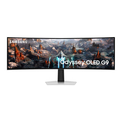 Samsung G93SC pantalla para PC 124,5 cm (49") 5120 x 1440 Pixeles Dual QHD OLED Plata