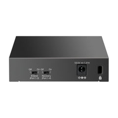 TP-Link LiteWave LS105GP switch No administrado Gigabit Ethernet (10/100/1000) Energía sobre Ethernet (PoE) Negro