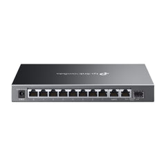 TP-Link Omada ES210GMP switch Gestionado Gigabit Ethernet (10/100/1000) Energía sobre Ethernet (PoE) Negro