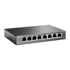TP-Link TL-SG108PE Gestionado L2 Gigabit Ethernet (10/100/1000) Energía sobre Ethernet (PoE) Negro
