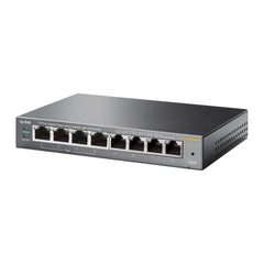 TP-Link TL-SG108PE Gestionado L2 Gigabit Ethernet (10/100/1000) Energía sobre Ethernet (PoE) Negro