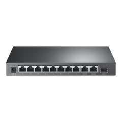 TP-Link TL-SL1311P switch Fast Ethernet (10/100) Energía sobre Ethernet (PoE) Negro