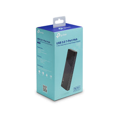 TP-Link UH700 hub de interfaz USB 3.2 Gen 1 (3.1 Gen 1) Micro-B 5000 Mbit/s Negro