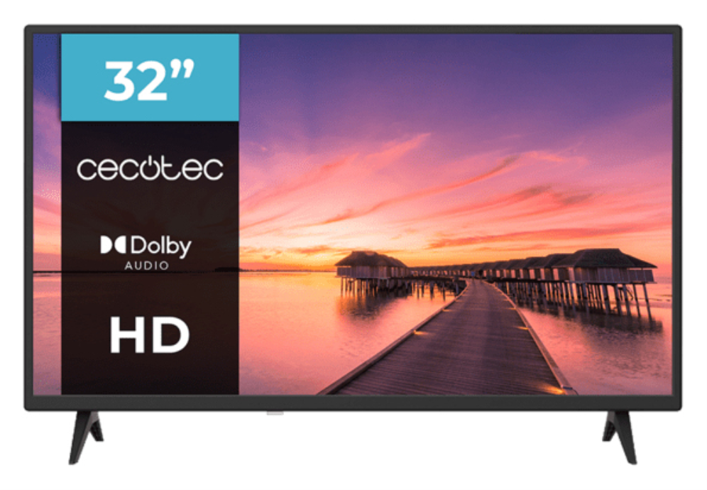 Cecotec 02613 televisores led 81,3 cm (32") Negro