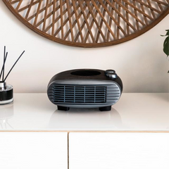 Cecotec 08250 calefactor eléctrico Interior Negro, Gris 2000 W Ventilador sin aspas para el hogar — imagen 3