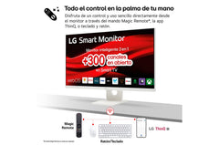Monitor Smart LG 27U731Sa-W 27 4K UHD 60Hz · vista 7