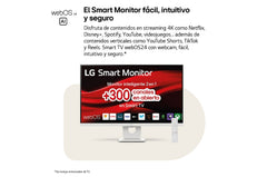 Monitor Smart LG 27U731Sa-W 27 4K UHD 60Hz · vista 3