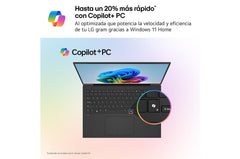 Portátil LG Gram Pro 16Z90U Ux7-358H 32Gb SSD 512Gb 16 W11H · 16Z90U-K.AUB5BN · vista 2