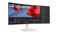 Monitor Curvo Gaming LG 38Br85Qc-W 38 Uwqhd+ 144Hz · vista 3
