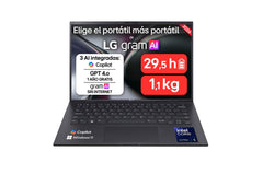 Portátil LG Gram 14Zb90S-G. U5-115U 16Gb SSD 512Gb 14 FHD W11H · 14ZB90S-G.AA55BN · vista 1