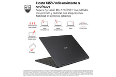 Portátil LG Gram Pro 16Z90U Ux7-358H 32Gb SSD 512Gb 16 W11H · 16Z90U-K.AUB5BN · vista 6