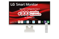 Monitor Smart LG 27U731Sa-W 27 4K UHD 60Hz · vista 1