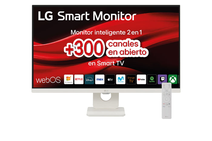 Monitor Smart LG 27U731Sa-W 27 4K UHD 60Hz · vista 1