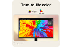 Monitor LG 24U411B-B 23.8 FHD 144Hz · vista 5