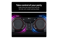 LG xboom la bestia ck43n | altavoz gran potencia, 300w, Bluetooth, negro · CK43N.DEUSLLK · vista 3
