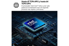 Portátil LG 17Z90Tl-G U7-258V 32Gb SSD 1Tb 17 W11H · 17Z90TL-G.AU88BN · vista 8