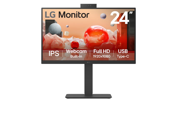 Monitor LG 24Ba850-B 24 FHD 100Hz · vista 1