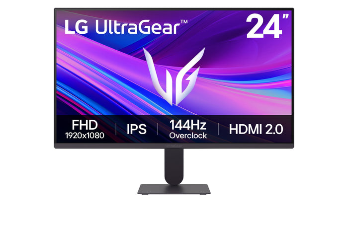 Monitor Gaming LG 24G411A 24 FHD 144Hz · 24G411A-B · vista 1