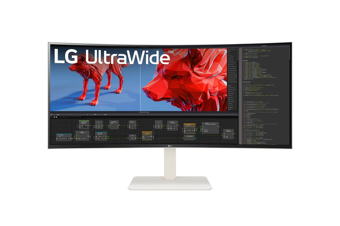 Monitor Curvo Gaming LG 38Br85Qc-W 38 Uwqhd+ 144Hz · vista 1