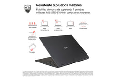 Portátil LG Gram Pro 16T90Tp-K U7-255H 32Gb SSD 1Tb 16 W11H · 16T90TP-K.AD88BN · vista 4