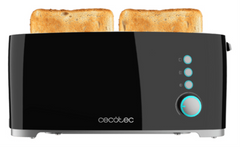 Cecotec 02185 tostadora 7 2 rebanada(s) 1000 W Negro — imagen 3