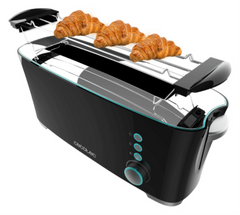 Cecotec 02185 tostadora 7 2 rebanada(s) 1000 W Negro — imagen 2