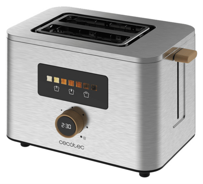 Cecotec 04843 tostadores 950 W Acero inoxidable