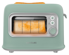 Cecotec RetroVision Green 5 2 rebanada(s) 700 W Verde claro, Acero inoxidable — imagen 3