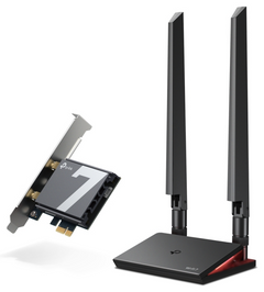 TP-Link Archer TBE550E adaptadores y tarjetas de red