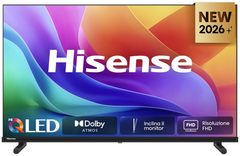 Tv Hisense 40a5s 40" FHD QLED smart tv dolby atmos modo juego airplay · vista 1