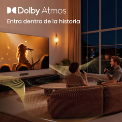 Tv Hisense 40a5s 40" FHD QLED smart tv dolby atmos modo juego airplay · vista 4