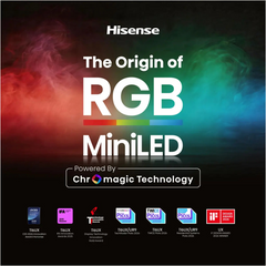 Tv Hisense 65ur8s 65" serie ur8 rgb miniled · vista 2