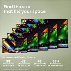 Tv Hisense 65ur8s 65" serie ur8 rgb miniled · vista 4