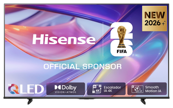 Tv Hisense 85e7s 85" UHD 4k QLED dolby vision atmos modo juego plus hdr10+ · vista 1