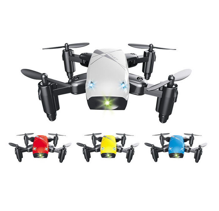 Microdrón plegable S9HW con cámara WiFi