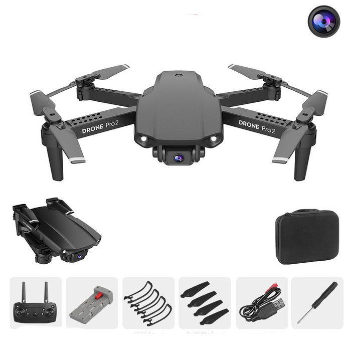 Dron plegable E99Pro2 de doble cámara