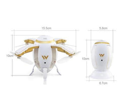 Minidrón W5 plegable con control por movimiento