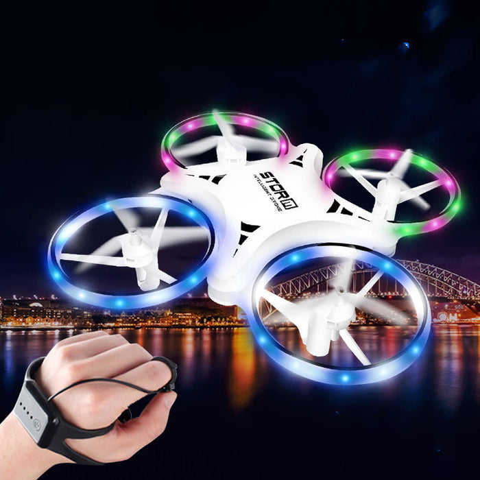 Dron plegable XY-023 con luces LED