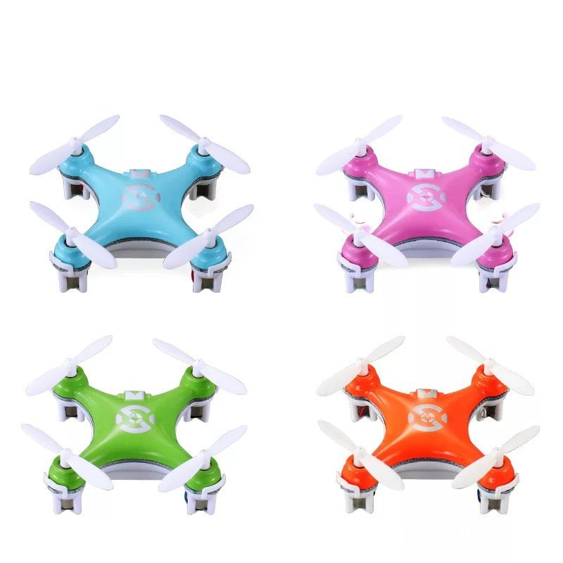 Microdrón de bolsillo con luces LED